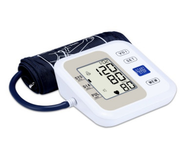 Arm Style Electronic Blood Pressure Monitors BP Machine With Large LCD Display
