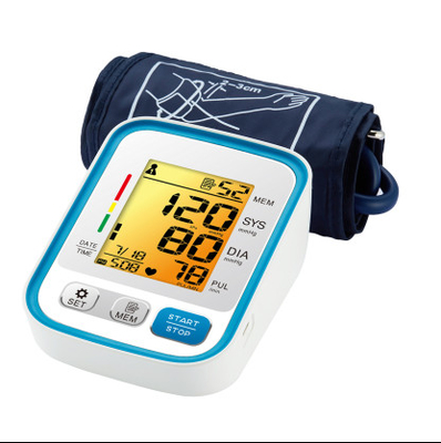 Arm Style Electronic Blood Pressure Monitors BP Machine With Large LCD Display