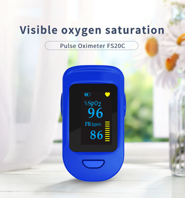 Plastic Oxygen Level Finger Tester PR SpO2 Oxygen Level Finger Reader