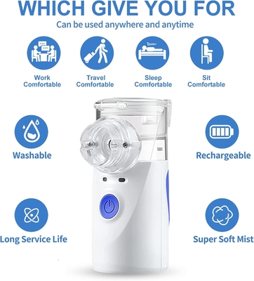 Small Portable Nebulizer Machine:Adjustable Hand Held Portable Nebulizer For Adults And Children