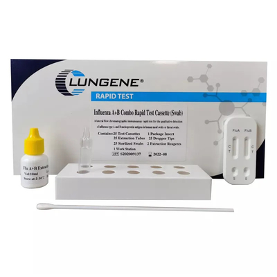 Colloidal Gold Antigen Test,Influenza A/B SARS-CoV-2 Rapid Antigen Test Detection Kit Cassette