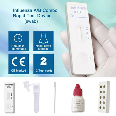 Colloidal Gold Antigen Test,Influenza A/B SARS-CoV-2 Rapid Antigen Test Detection Kit Cassette