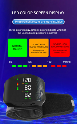 LCD Display With Voice Prompt Quick Results With One Click Household Hospital Level Digital Blood Pressure Monitor