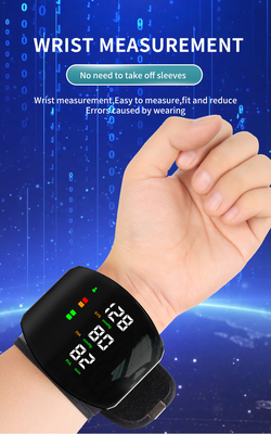 Portable Digital Medical Sphygmomanometer With Voice Prompt LCD Display