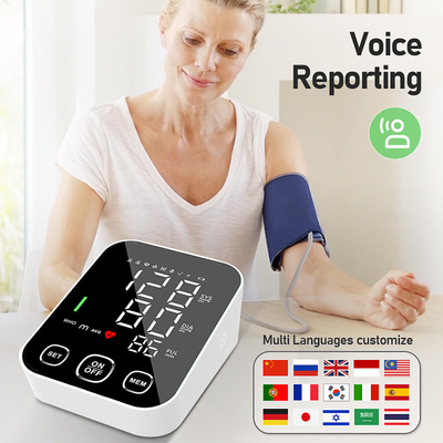 Digital Blood Pressure Sphygmomanometer 6V With Large LCD Display's Blood Pressure Monitors  For Home Use