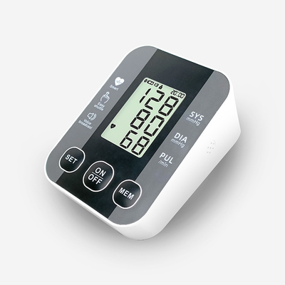 Blood Pressure Automatic Monitor: Portable Automatic Meter with Large Screen LCD Display