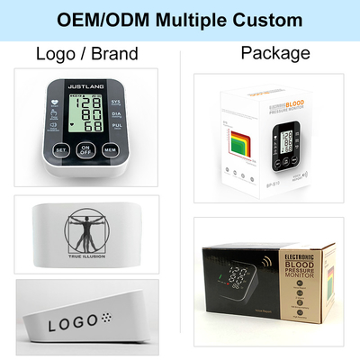 Blood Pressure Wrist Monitor: Easy Operation & Clear LCD Display for Portable Digital Monitoring