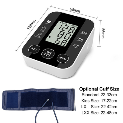 Digital Blood Pressure Monitor With Voice Function & Large LCD Display