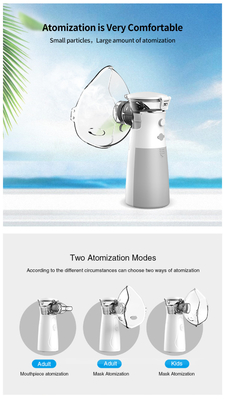 Handheld Nebulizer For Albuterol: Portable, Adjustable, Silent Handheld Atomizer for Adults and Children