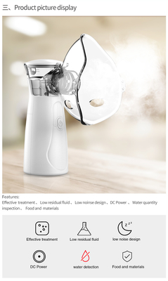 Adults And Children Portable Asthma Nebulizer Quiet And Efficient Atomizer