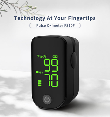 Plastic Medical Finger Pulse Oximeter Accurate Measurement 50g Weight
