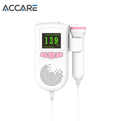 Home Pregnancy Heartbeat Monitor,Accurate Heart Doppler Fetal Monitoring Machine Non Invasive Ease Parental Anxiety