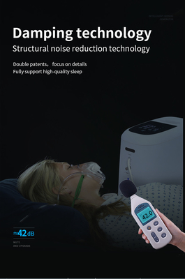 7L Silent And Efficient Filtering Compressed Oxygen Production LCD Display Home Oxygen Generator