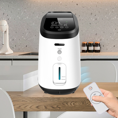 Silent And Wireless Controlled Large Screen LCD Display Portable 9L Hospital Grade High-Efficiency Oxygen Concentrator