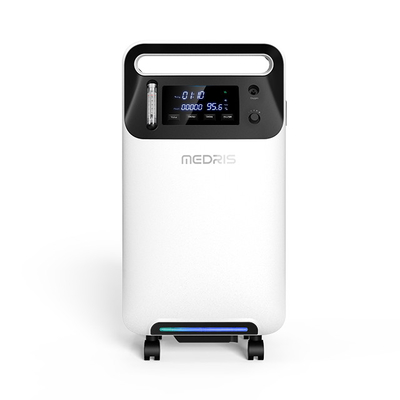 Continuous Flow Portable Oxygen Concentrator,High Concentration 5L Oxygen Production Machine With Remote Control LCD Dis