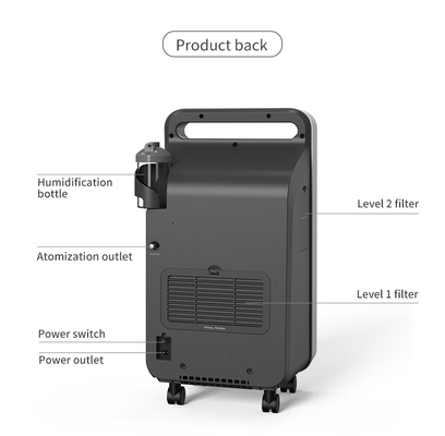5lt Oxygen Concentrator,Air Filtration 5L Remote Control Oxygen Concentrator Medical Grade LCD Screen
