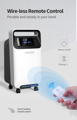 Remote Control Medical Oxygen Concentrator Equipment 5L Portable Oxygen Concentrator