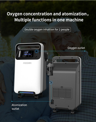 Remote Control Medical Oxygen Concentrator Equipment 5L Portable Oxygen Concentrator