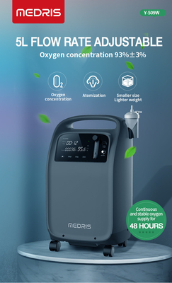 Portable LCD Display 5L High Concentration Medical Grade Household Oxygen Generator Suitable For The Elderly And Childre