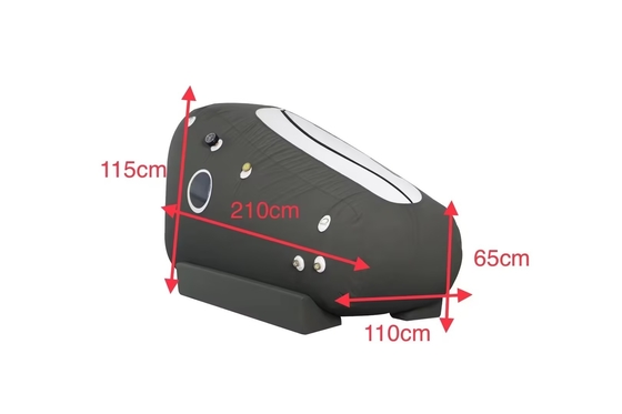 O2EMEN Soft Type Portable 1.3 Ata Hyperbaric Oxygen Chamber Therapy Function For Lying