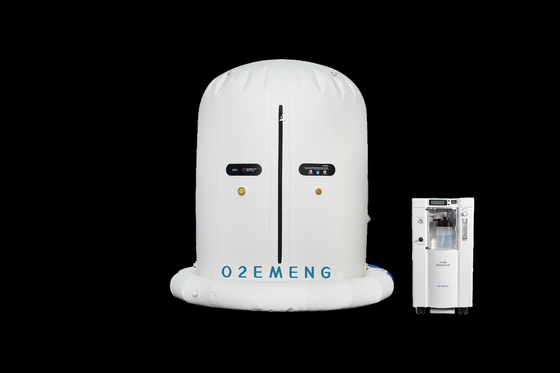 Therapeutic Hyperbaric Oxygen Chamber with Low Noise Level