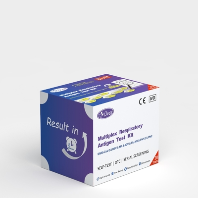 DVOT (8 IN ONE) Antigen Combo Test Kit for testing SARS-CoV-2 & RSV & MP & ADV & Flu A/B &PIV1/3&PIV