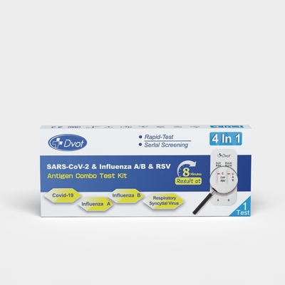 DVOT Antigen Combo Test Kit for testing  SARS-CoV-2 &Influenza A/B & RSV