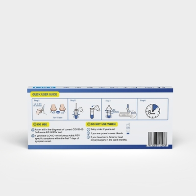DVOT Antigen Combo Test Kit for testing  SARS-CoV-2 &Influenza A/B & RSV