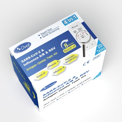 DVOT Antigen Combo Test Kit for testing  SARS-CoV-2 &Influenza A/B & RSV