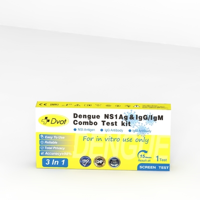 Disposable Home Dengue Ns1 Ag & lgG/IgM Combo Test Kit(3 IN 1) ,Antigen Rapid Test Kit