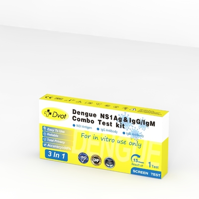 Disposable Home Dengue Ns1 Ag & lgG/IgM Combo Test Kit(3 IN 1) ,Antigen Rapid Test Kit