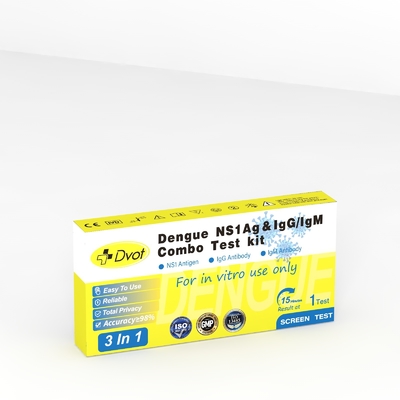 Disposable Home Dengue Ns1 Ag & lgG/IgM Combo Test Kit(3 IN 1) ,Antigen Rapid Test Kit