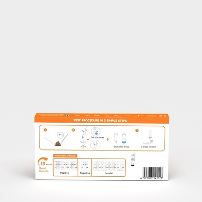 Cholera O1/O139 Antigen Combo Test Kit 98% Accuracy Rapid Antigen Test Kit for Home Use