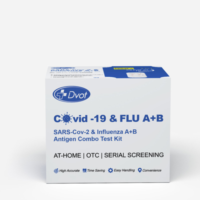 Accurate Disposable Rapid Test Kit Provides Results in 15 Minutes that use for testing SARS-Cov-2/InfluenzaA+B