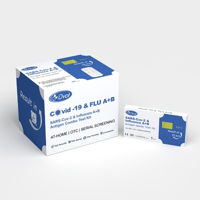 Disposable Antigen Rapid Test Kit for Home Use with 15-Minute Results that use for testing SARS-Cov-2/InfluenzaA+B