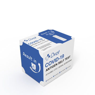 SARS-Cov-2 Antigen test Kit ,At Home Antigen Test Kit for Quick Results (15 Minutes) CE ISO Certified