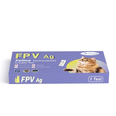Fast Results Feline Panleukopenia Antigen Test Kit 8mins FPV Ag Test Kit
