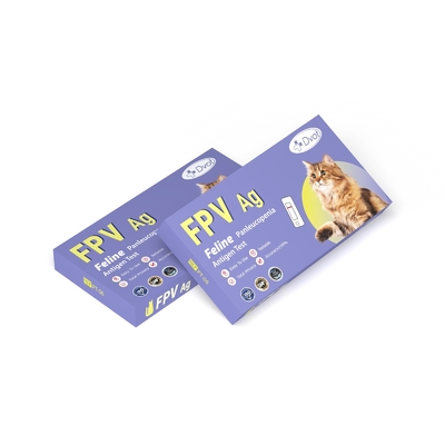 Fast Results Feline Panleukopenia Antigen Test Kit 8mins FPV Ag Test Kit