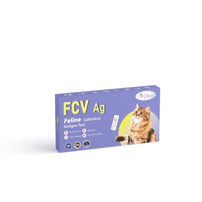 Disposable FCV Feline Calicivirus Test Kit Private and Fast Testing in Just 8 Minutes