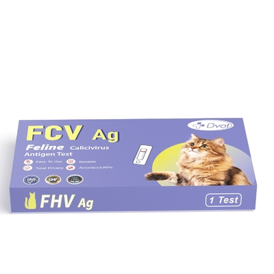 Disposable FCV Feline Calicivirus Test Kit Private and Fast Testing in Just 8 Minutes