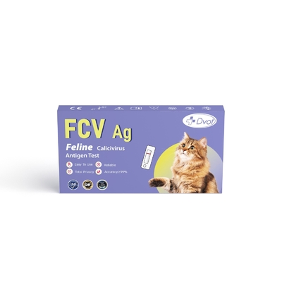 Disposable FCV Feline Calicivirus Test Kit Private and Fast Testing in Just 8 Minutes