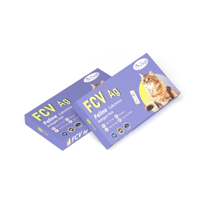 Disposable FCV Feline Calicivirus Test Kit Private and Fast Testing in Just 8 Minutes