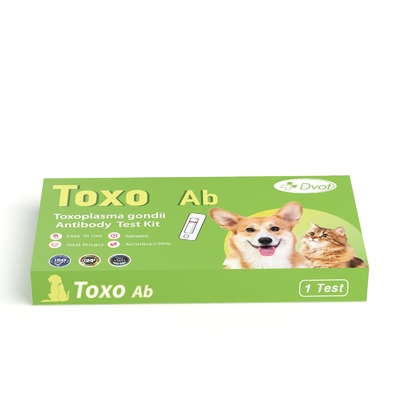Pet Animal Toxo Ag Veterinary Rapid Test Kit Toxoplasma Gondii Antigen Test for Dog and Cat Detection