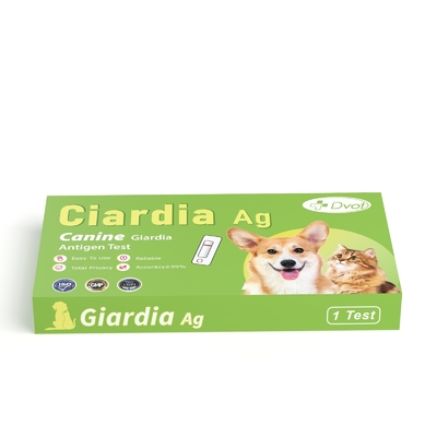 Convenient Veterinary Giardia Antigen Test Kit for Quick Detection in Pet Animals