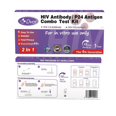 HIV1/2 Antibody P24 rapid hiv kit ,lets you test in everywhere and everytime