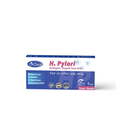High Sensitivity Detection H. pylori Virus Antigen Rapid Test Kit with Disposable Design