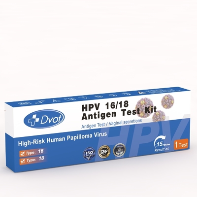 HPV Test Self Sampling Kit Swab With Cervical Testing for Home 18 Months Validity