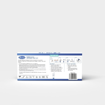 Quick and Accurate SARS-CoV-2 Antigen Test Kit with 8-Minute Detection Time
